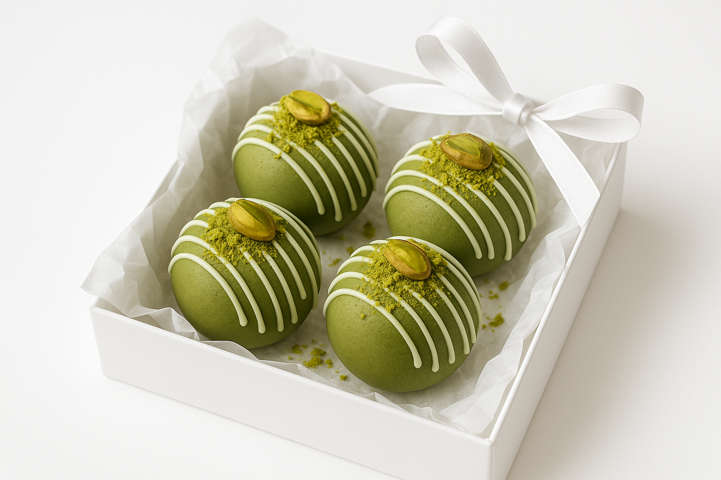 Matcha Chokladbomb – 4-pack