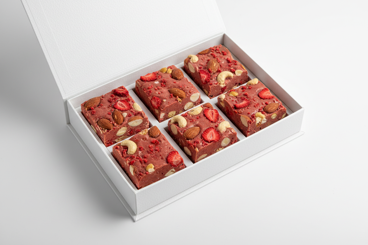 Crunchy Jordgubb&Nötter 6-pack