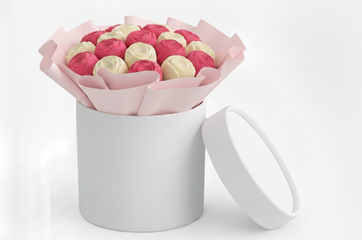 Scarlet Luxe Blossom – Ivory Edition