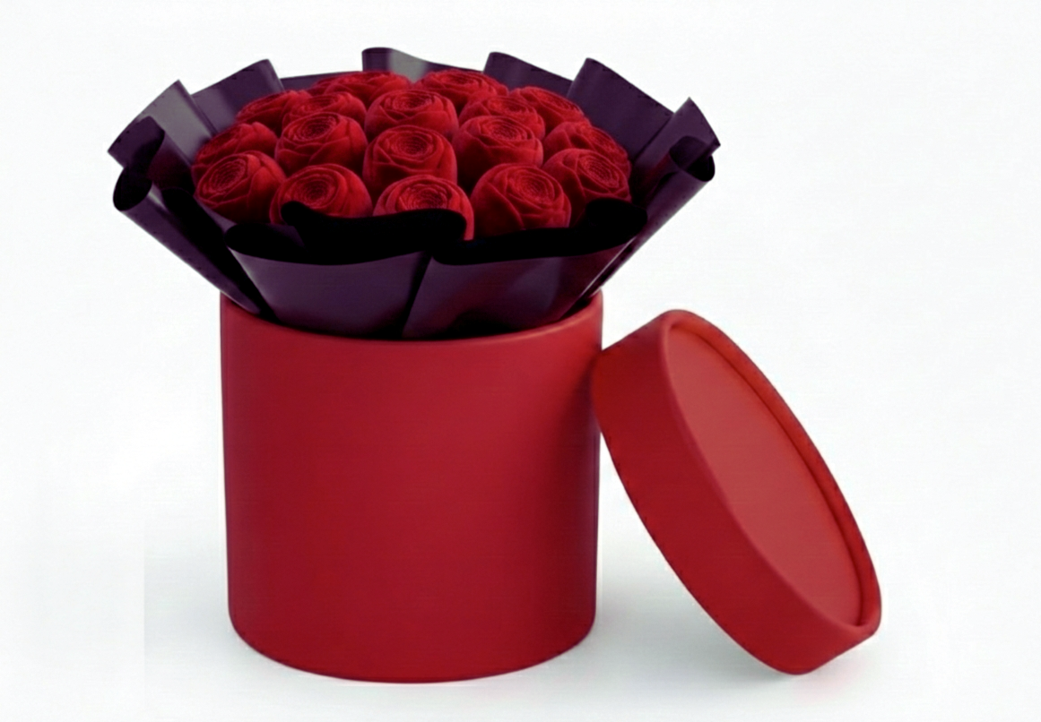 Scarlet Luxe Blossoms-Ruby Edition