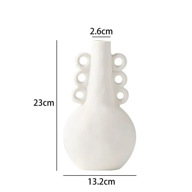 Original Nordic Ceramic Vase for Home Decoration, Flower Pot, Room 2024