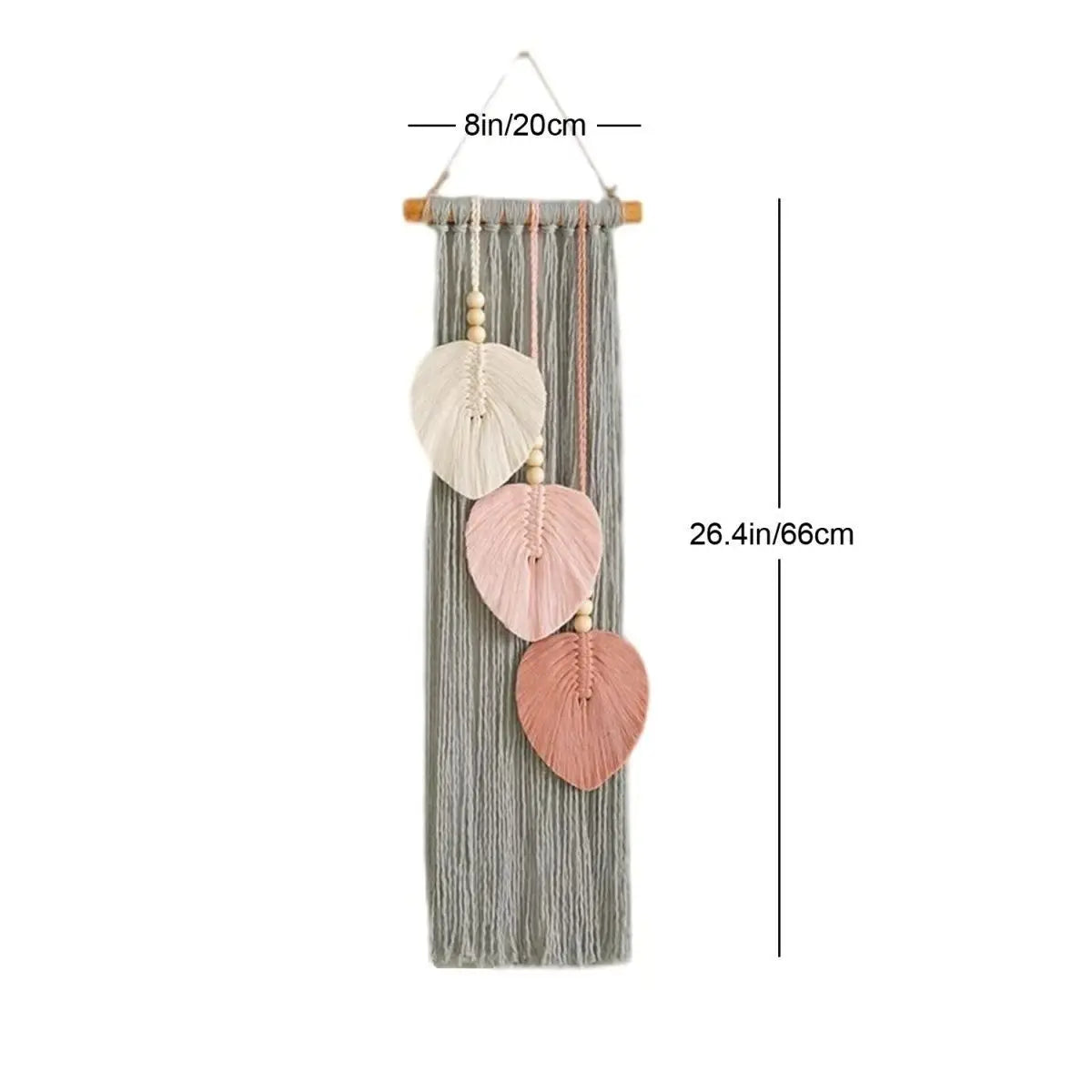 Nordic - Style Woven Leaf Wall Hangings（“Nordic - Style