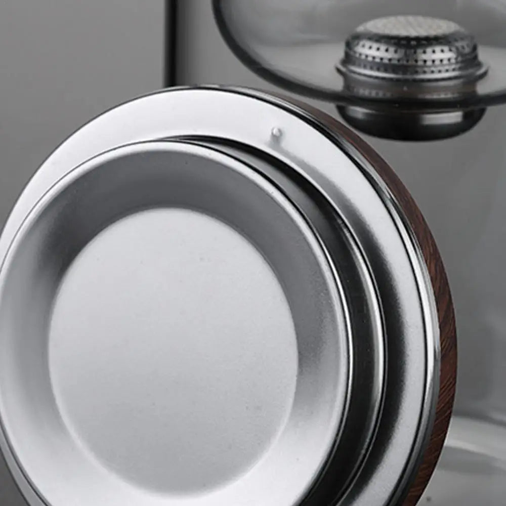 Glass Tea Pot Kettle Infuser 520ML/720ML Teapot Water Separation Inner Magnet One Click Magnetic Tea Filtration Cup Set