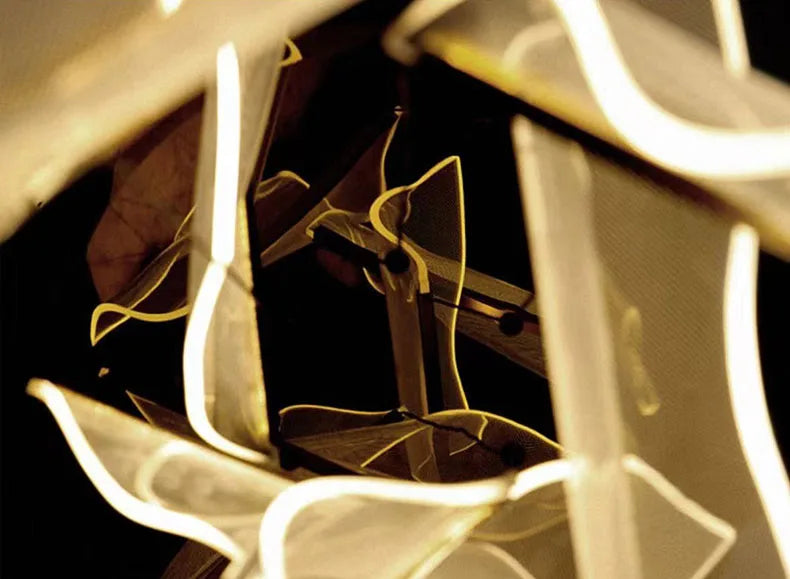 Modern home decor led lights pendant light lamps forstaircase Chandeliers for living room hanging light indoor lighting