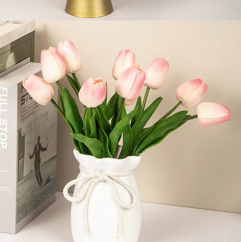 1Pc Bow Design Plastic Flower Vase Modern Art Nordic Decorative Vase  Used for Wedding, Living Room, Office, Bedroom Decoration