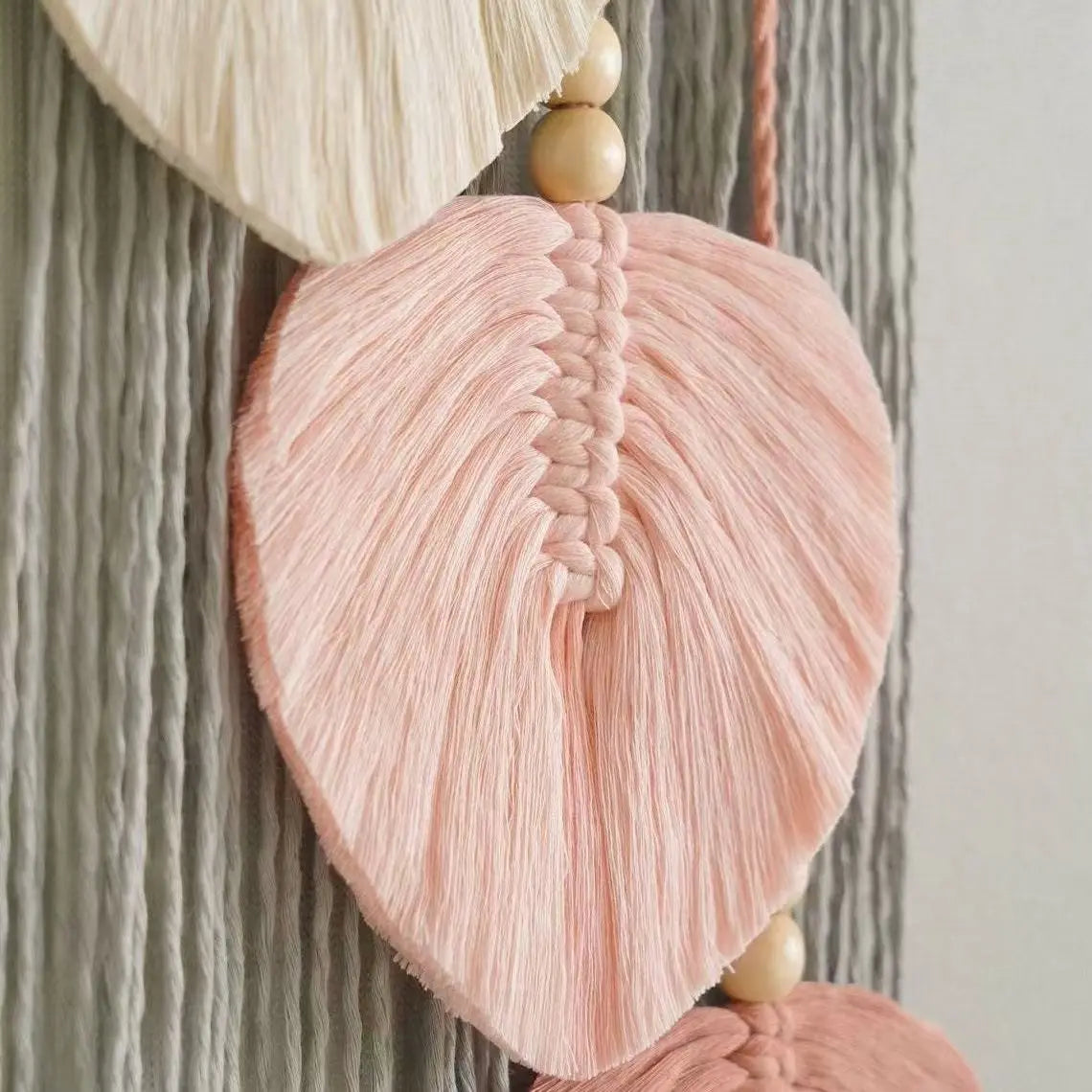 Nordic - Style Woven Leaf Wall Hangings（“Nordic - Style