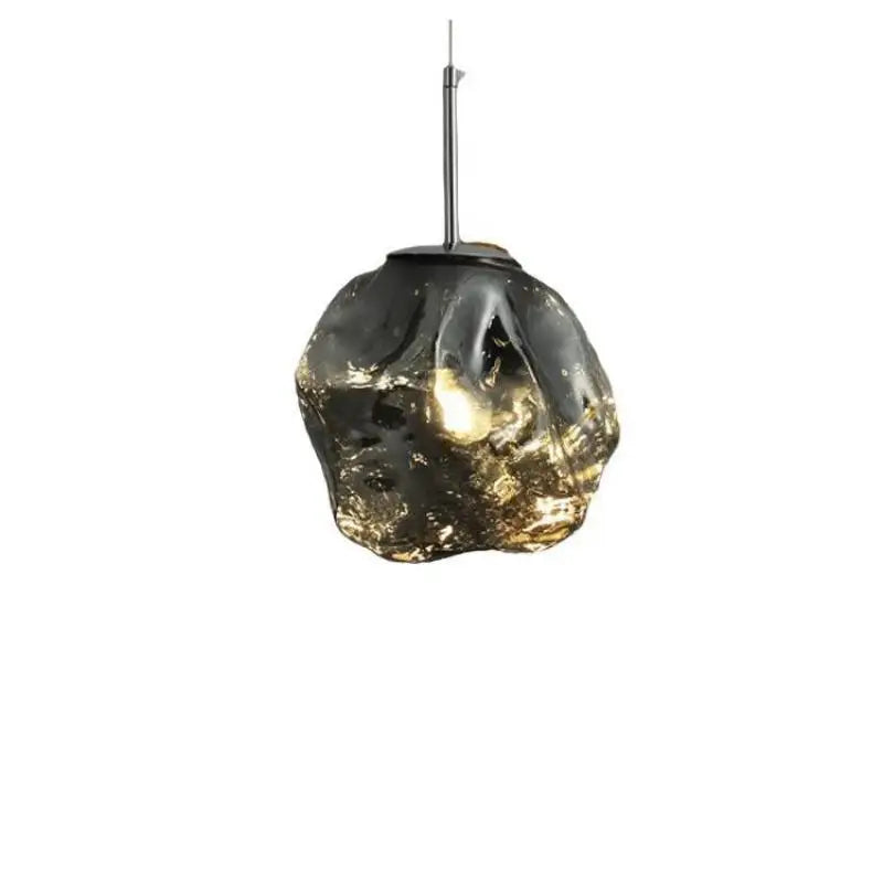 New Lava Glass Ice Cube Bedroom Bedside Chandelier Ceiling Chandelier Ceiling Pendant Lamp Ceiling Light Home Appliance