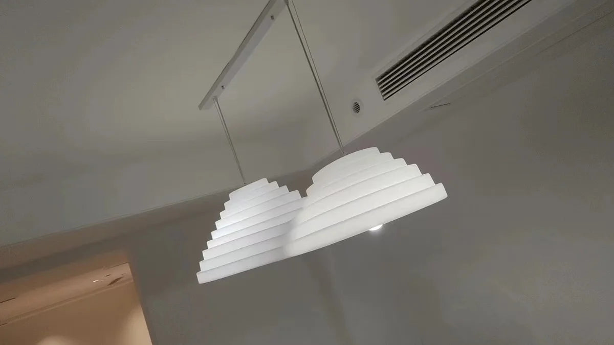 Nordic terrace Wabi Sabi chandelier restaurant creative dining table cream style homestay minimalist branch chandelier