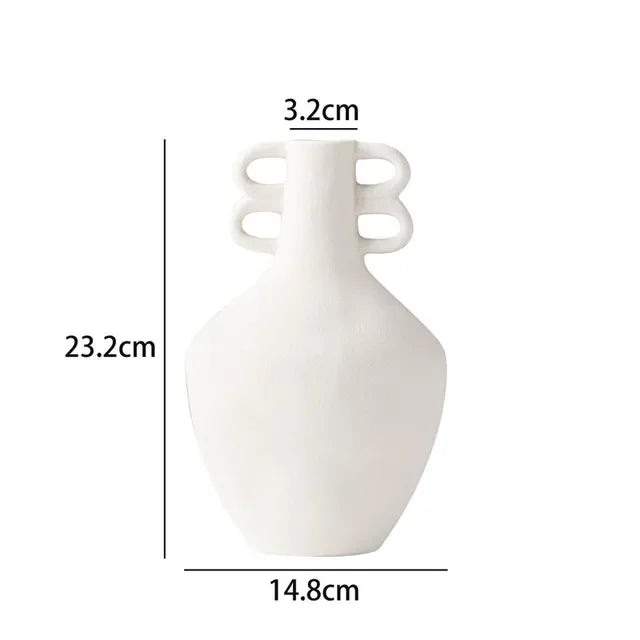 Original Nordic Ceramic Vase for Home Decoration, Flower Pot, Room 2024