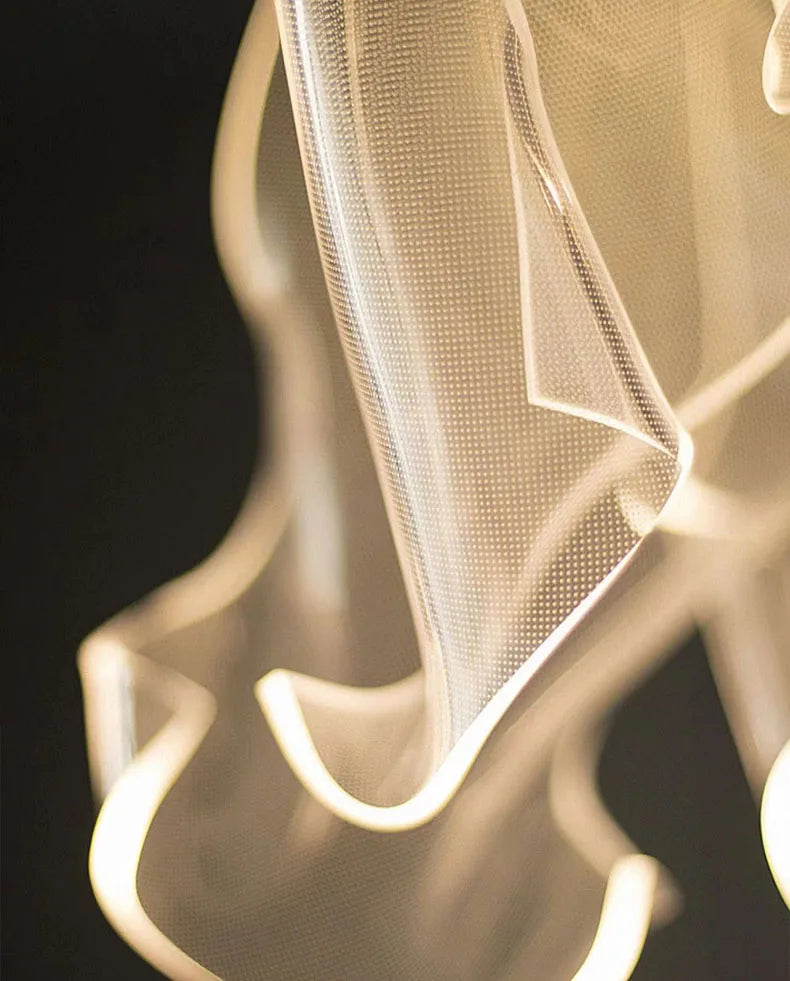 Modern home decor led lights pendant light lamps forstaircase Chandeliers for living room hanging light indoor lighting