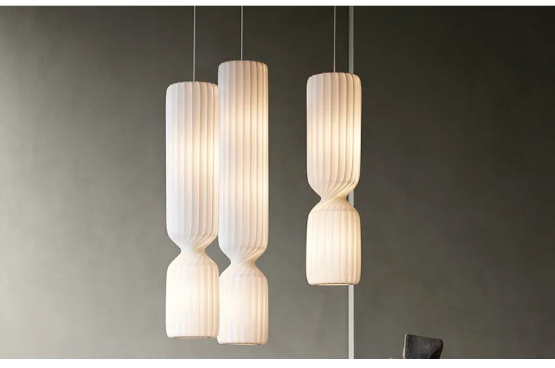 Nordic Minimalist Floor Lamp Creative Striped Design Warm Light Perfect for Living Room  Bedroom Home Decor Lighting Fixture LED