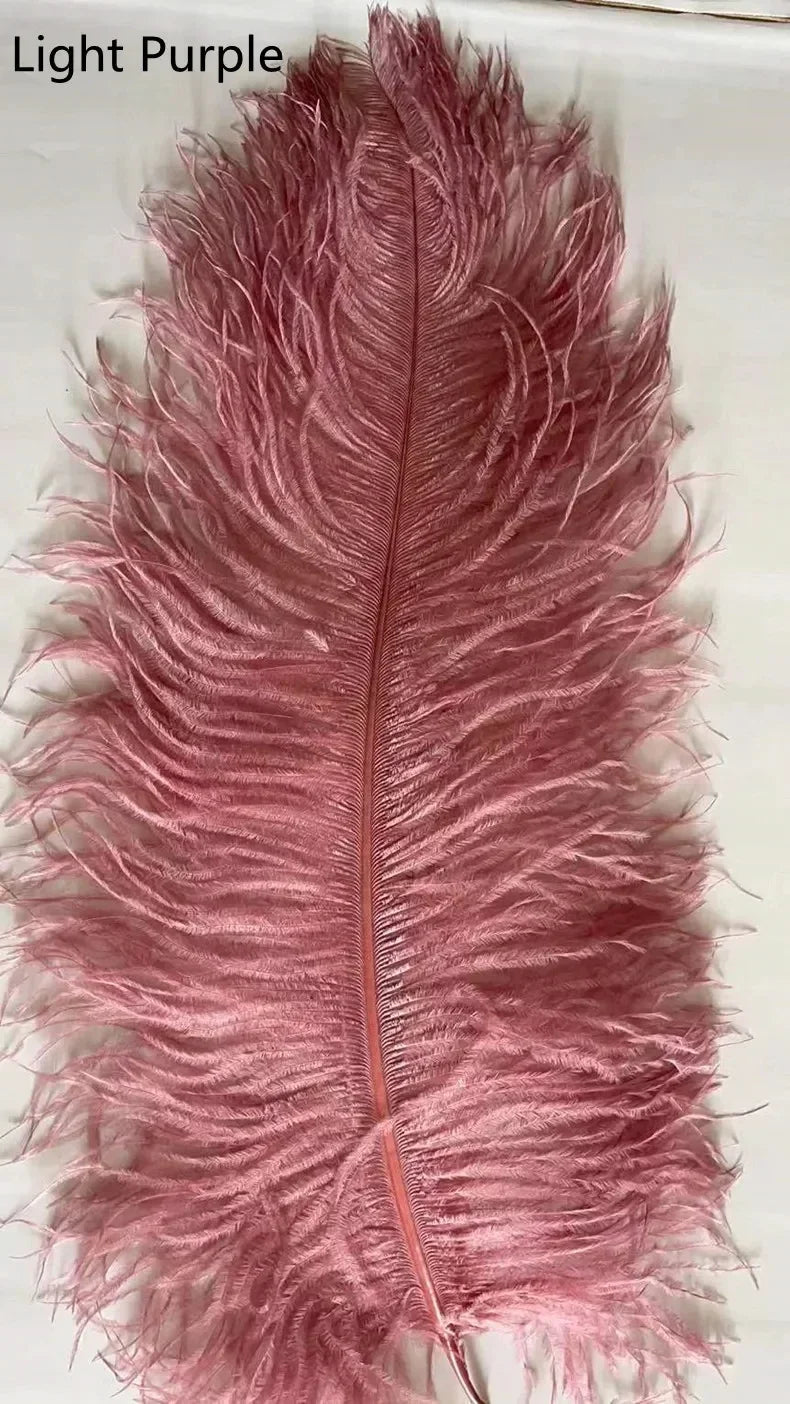 Nordic Ostrich Feather Floor Lamp Living Room Sofa Background Wall Floor Standing Lamp Home Decor Bedroom Bedside Table Lighting