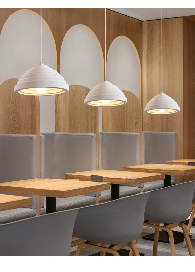 Nordic terrace Wabi Sabi chandelier restaurant creative dining table cream style homestay minimalist branch chandelier