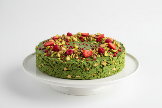 bättre den ska vara pistage grön och inte så mycket biscuit 