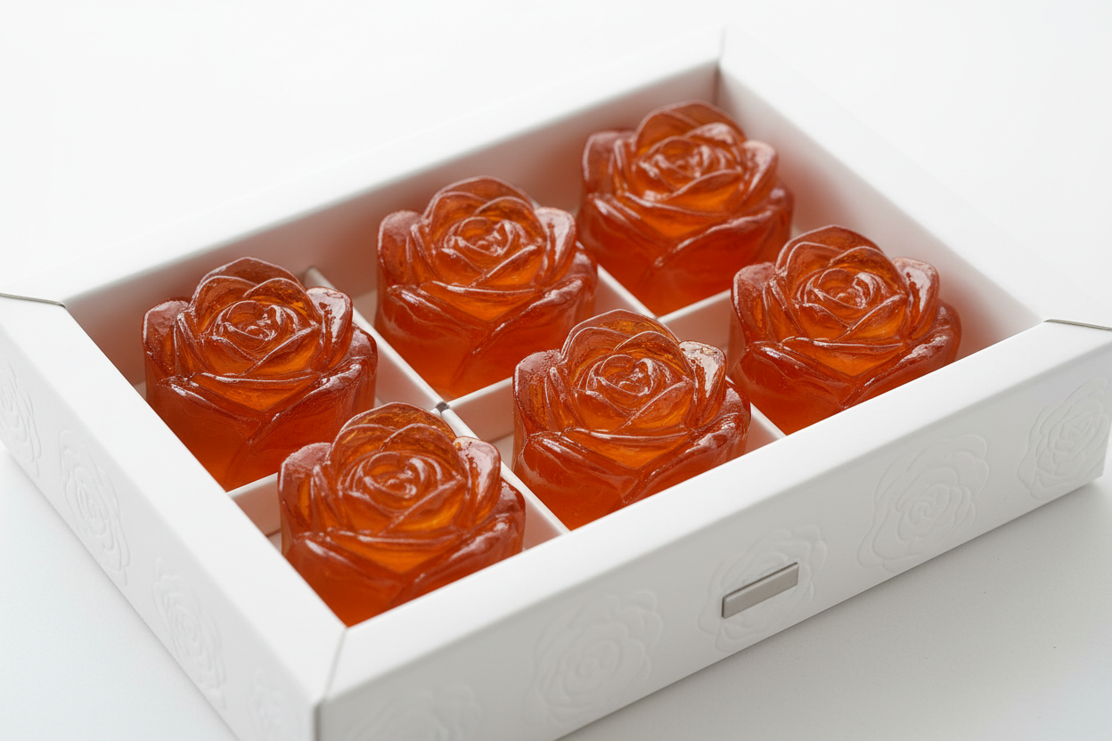Orange Crystal Roses