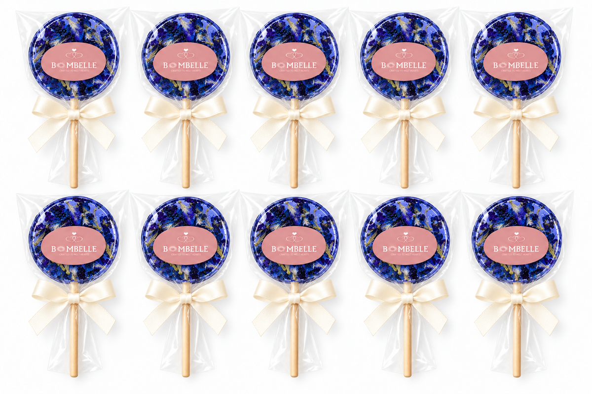 Butterfly Pea – 10-pack individuellt inslagna runda teklubbor