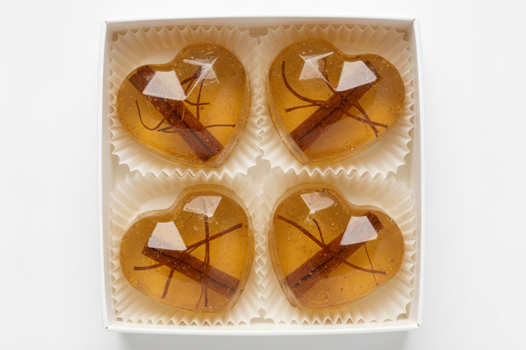 Cinamon Heart-Tea bomb