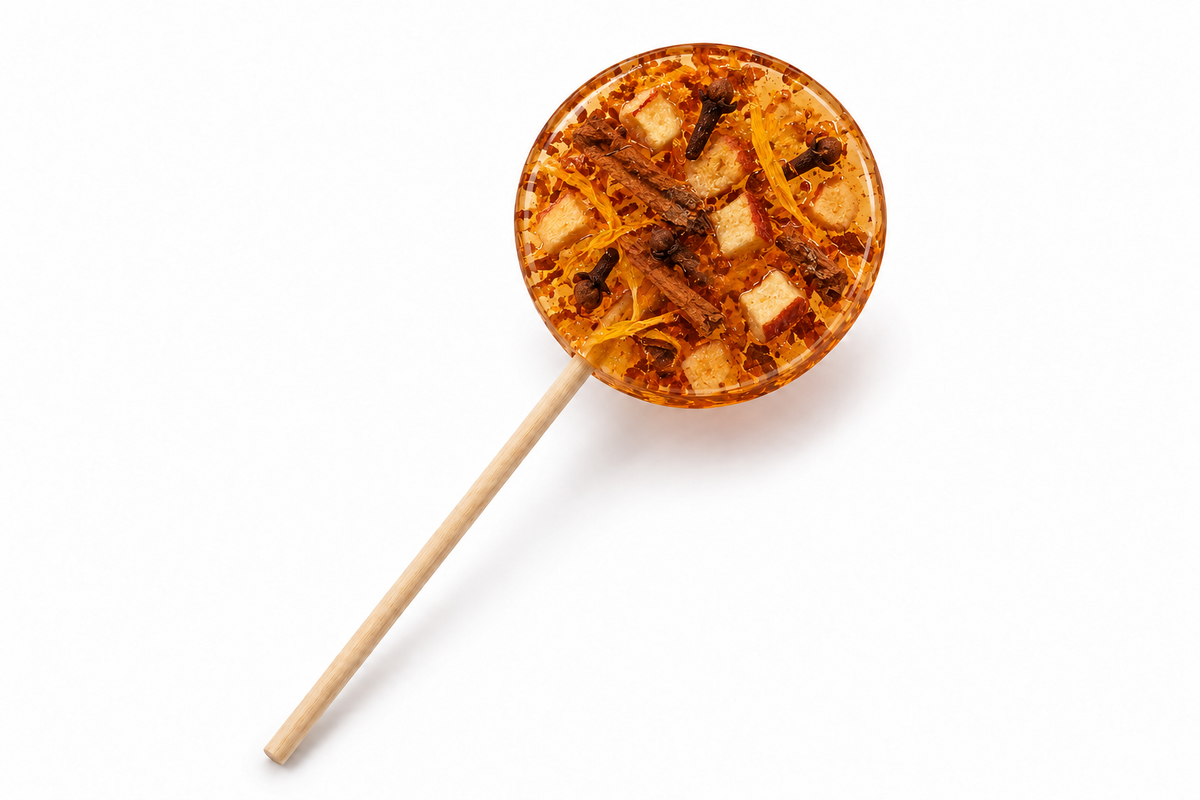 Cinnamon Dream – rund teklubba, finns som 5-pack och 10-pack