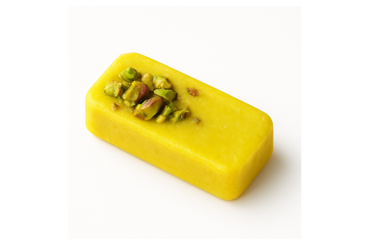Golden Dubai Delight – Saffranschoklad med Pistage (65 g)