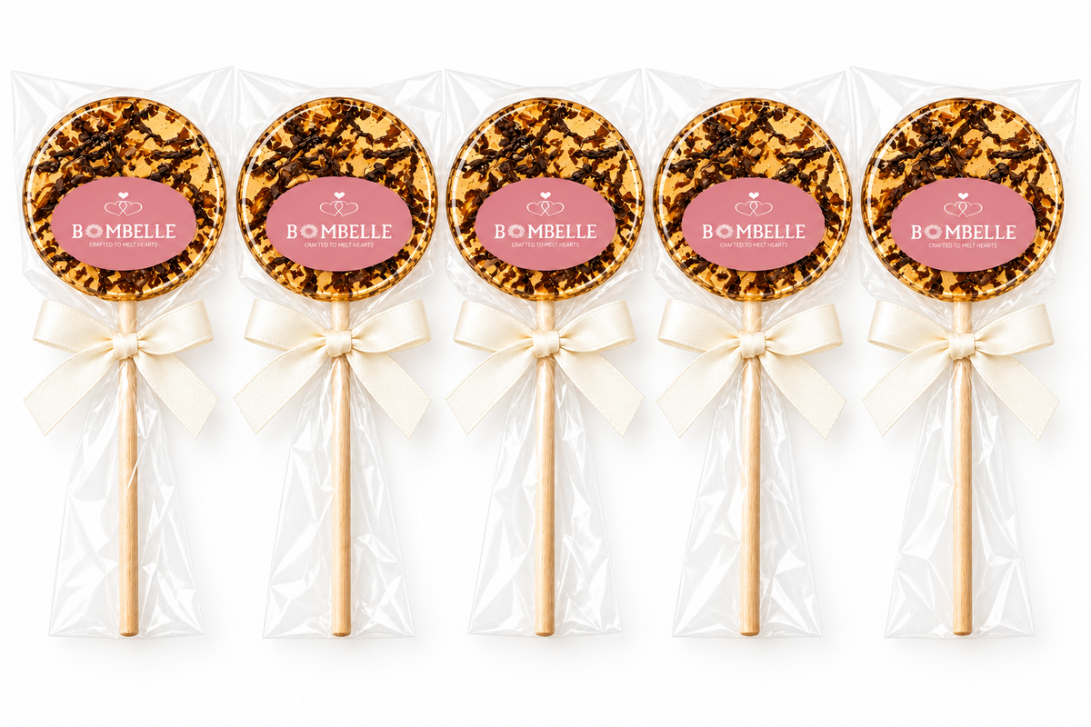 London Elegance – 5-pack individuellt inslagna runda teklubbor