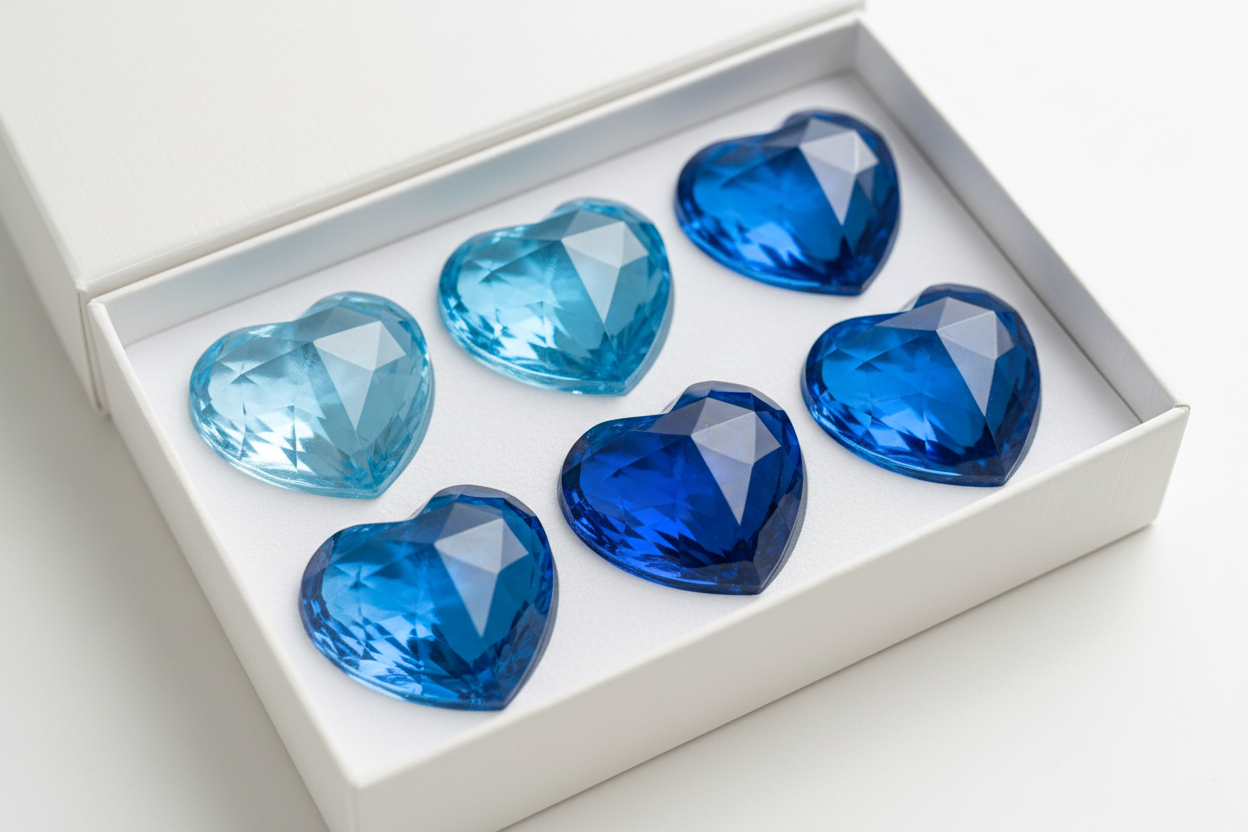 Blue Heart Candy