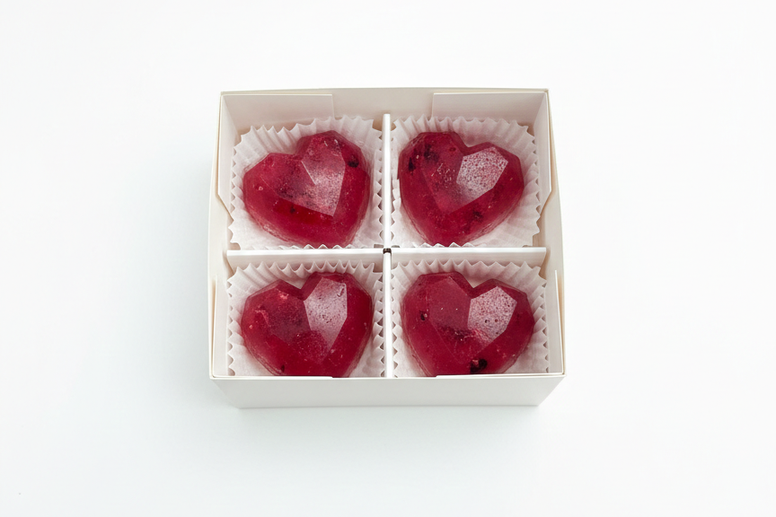 Berry Heart Tea Bomb